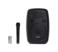 Altoparlante portatile Fonestar Amply con microfono wireless Nero