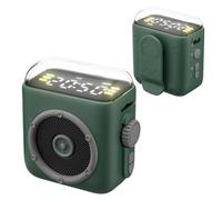 Altoparlante Portatile, Lettore Musicale Magnetico, Altoparlante Da Viaggio con Clip Posteriore, per Casa Studio Auto Picnic Festa Viaggio Spiaggia Fitness Allenamento