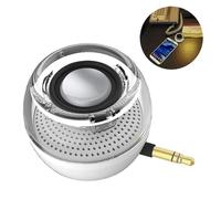 Altoparlante portatile resistente, bassi nitidi con chip di decodifica audio professionale, plug and play per esperienze di ascolto spontanee (bianco)