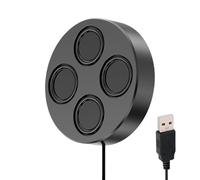 Altoparlante portatile senza fili | Lettore stereo cablato con bassi profondi USB | Altoparlanti per computer compatti | per desktop sul posto di lavoro sala giochi auto TV