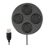 Altoparlante Portatile Senza Fili - Stereo con Bassi Profondi,Altoparlanti PC Magnetici | per Viaggi Casa Feste Aula Giochi Libreria