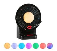Altoparlante portatile Spazio Retro Colorful Ambiente Luna Supporto Luce Player Musica TF Stereo AUX Bluetooth Riproduzione Auto I2O2