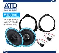 Altoparlante Raccordo per Citroen Fiat Opel RECOIL Coassiale 100W 165mm 16.5cm