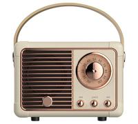 Altoparlante Retrò - Arredamento Vintage | Suono Stereo E Portatile | Arredamento Della Camera Da Con Altoparlante Esterno | Stile Vecchio Stile Per Casa, Ufficio, Cucina, Dortoi