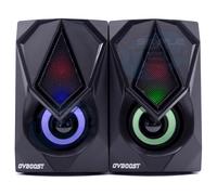 ALTOPARLANTE SIMPLETEK Casse RGB 2.0, Potenza totale 6 W, Numero di casse 2, Nero