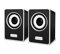 Altoparlante Sonic per PC, sistema di altoparlanti multimediali dal design portatile con subwoofer e controllo del volume per ufficio e arredamento