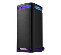 SONY ULT TOWER 9AC - Speaker Bluetooth definitivo per feste, alimentazione a rete, 2 modalità ULT POWER SOUND, altoparlante X-Balanced, illuminazione e suono a 360, ingressi per karaoke - Black