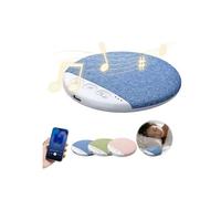 Altoparlante sotto cuscino per dormire, mini supporto Bluetooth a conduzione ossea con bassi stereo, rumore bianco, musica della buonanotte, audiolibri, senza disturbare gli altri, funzione di