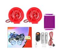 Altoparlante Stereo Bluetooth per Moto Impermeabile Lettore Radio Kit con Supporto per Scheda di Memoria Woofer di qualità Marina per Moto