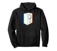 Altoparlante Trippy RGB Glitch EDM Glitchcore Felpa con Cappuccio