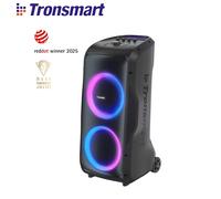 Tronsmart Halo 300 Altoparlante Portatile Bluetooth 5.3 Potente 240 W, 18 H Durata, Suono Surround 270°, IPX4 Impermeabile, Luce LED, Microfono/Chitarra/XLR, Nero