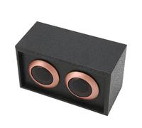 Altoparlante Tweeter in Legno da 35W 6Î© HiFi Passivo Suono Nero