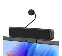 ALTOPARLANTE USB PER PC STEREO CON MICROFONO E BASSO - ALTOPARLANTE COMPATTO PER