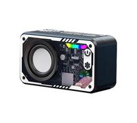 Altoparlante wireless, audio per la casa, per interni ed esterni, stile robot, suono surround 3D, altoparlante wireless con LED colorato