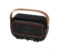 Altoparlante wireless compatto 5W ABS materiale nero (nero) | Doppio driver, audio puro da 5 W, bassi potenziati, distorsione zero, per tecnologia dsp