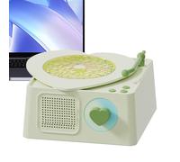 Altoparlante Wireless - Diffusore Audio Musicale Senza Fili | Dispositivo Forma Giradischi con Sonoro Surround per Campeggio Adulti Adolescenti Amanti Musica