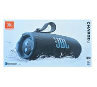 JBL Charge 6 Speaker Bluetooth Portatile Wireless, 28 Ore di Autonomia, Impermeabile IP68, Resistente alla Polvere e Antiurto, Suono Pro con AI Boost, Connessione Multi-Speaker Auracast, Blu