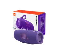 JBL Charge 6 Speaker Bluetooth Portatile Wireless, 28 Ore di Autonomia, Impermeabile IP68, Resistente alla Polvere e Antiurto, Suono Pro con AI Boost, Connessione Multi-Speaker Auracast, Viola