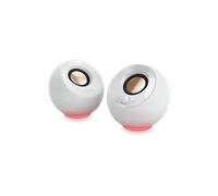 ALTOPARLANTI 2.0 CREATIVE LABS Pebble SE - 4,4W - 2 canali - Connessione USB-C e AUX - 80-20000 Hz, Potenza totale 4.4 W, Numero di casse 2, Bianco con dettagli color oro rosa