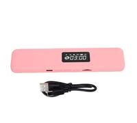 Altoparlanti a cuscino per dormire, Bluetooth a conduzione ossea 5.3 con display digitale, batteria da 300 mAh, funzione timer, controllo manuale del volume, audio stereo per un