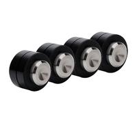Altoparlanti acustici superiori Antiurto di Spikes Pad 4PCS Isolamento in acciaio Piedini Pad per precisione sonora