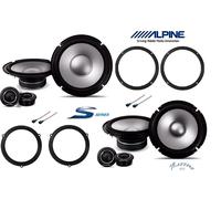 Altoparlanti ALPINE S2-S80 S2-S65C Kit 8 casse AUDI A4 B8 08 Q5 09 (8R) + CROSS