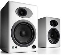 Altoparlanti Amplificati da Mensola da 150W Audioengine A5+ Classic | Amplificatore Analogico Integrato | Telecomando | Ingressi RCA e 3,5mm | Cavi Inclusi (Bianco)