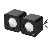 Altoparlanti Audiocore 2 Vie Cablati 3W per PC con alimentazione USB e controllo rotativo