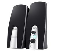 Trust 24660 set di altoparlanti 5 W PC/PC portatile Nero, Metallico 2.0 canali