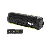 RYOBI - Altoparlante Bluetooth senza fili a 4 Volt - Portatile e impermeabile (IP67) - Batteria USB al litio da 2 Ah - RS4-120G
