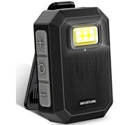 Altoparlanti Bluetooth indossabili IPX7 Impermeabile Clip-On Altoparlante portatile, Altoparlante Bluetooth magnetico/Suono pulito/Coppia stereo/Wireless 5.4 Microfono incorporato/Leggero per