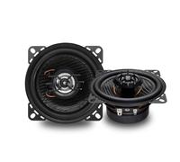 Caliber Set di altoparlanti per auto da 80 W, set di 2 altoparlanti per auto, altoparlanti coassiali a 2 vie, 40 W, RMS, nero, 10 cm, tweeter da 30 mm