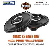 Altoparlanti coassiali HERTZ SX 690 H Neo - SPL Show 6''x9’’ per Harley;...