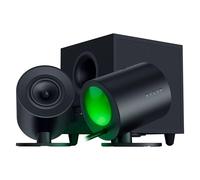Razer Nommo V2 - Altoparlanti da Gaming per PC 2.1 Full Range con Subwoofer Wireless (Driver Full Range da 3" con Punte di Fase in Alluminio, THX Spatial Audio) Nero