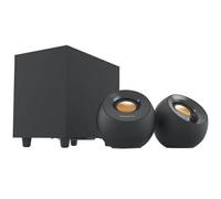 Altoparlanti da scrivania Creative Pebble Plus 2.1 con subwoofer, colore nero.