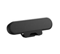 Altoparlanti del Computer Stereo da 10 W con Supporto per Morsetto, Barra Audio Alimentata con USB con Controllo del Volume, Adattatore USB C, Adatta a 3,9 Pollici (nero)