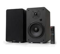 VULKKANO A6 ARC Cassa Amplificata con Woofer da 6,5", Bluetooth 5.0, HDMI ARC, Optica, RCA, USB, con Uscita Subwoofer, Casse Monitor HiFi per Home Cinema, Colore Nero