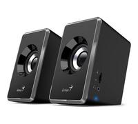 Altoparlanti Genius PC 2.0 USB 6W con telecomando e design compatto