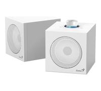 Altoparlanti Genius PC USB 4 W bianchi compatti con controllo rotativo
