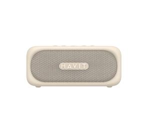Altoparlanti Havit Party Speaker Wireless e Wired 20W Bluetooth 5.3 IPX7 Beige con Batteria Integrata