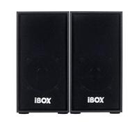 Altoparlanti iBox 2 vie cablati 10W controllo remoto neri per desktop