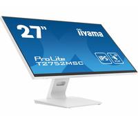 iiyama ProLite T2752MSC-W1 Monitor PC 68,6 cm (27") 1920 x 1080 Pixel Full HD LED Touch screen Bianco [T2752MSC-W1]