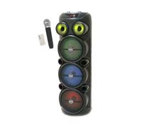 Altoparlanti Inovalley Karaoke Bluetooth 1000W con microfono wireless e luci LED