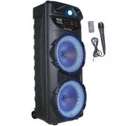 Altoparlanti Inovalley MS02-XXL-N Karaoke Bluetooth 5.0 1000W con LED e TWS