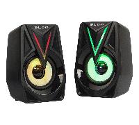 Altoparlanti LED PC Computer Portatile Multimedia 2.0 Audio Jack 3.5mm USB