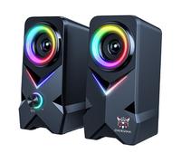 ALTOPARLANTI ONIKUMA L2 - Connessione USB e Bluetooth - Risposta in frequenza 50Hz-16kHz - RGB, Multicolore, Nero
