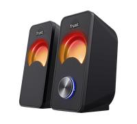 Trust Arys Compact RGB 2.0 Set Altoparlanti LED Illuminato, 12 W, Nero