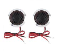 Altoparlanti per auto con tweeter 2 altoparlanti tweeter a cupola per auto ad alta efficienza in lega di alluminio da 1,5 pollici, 180 W, 12 V, per sistemi audio per