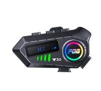 Altoparlanti per casco da moto HK&HankeY30, batteria a lunga durata da 1000 mAh con 18 ore di conversazione, Bluetooth 6.0 per una voce