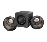 Altoparlanti per computer Creative Pebble X Plus 2.1 con subwoofer, colore nero.